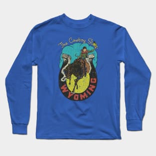 Wyoming The Cowboy State 1890 Long Sleeve T-Shirt